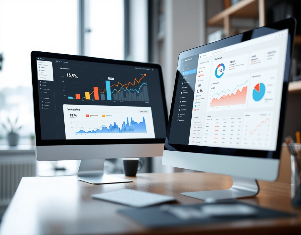 Interface compar&eacute;e de SeObserver et SEMrush en 2025